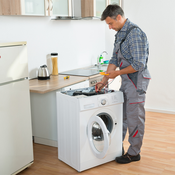 can you walk me through the steps of troubleshooting my washer issue in Liberty